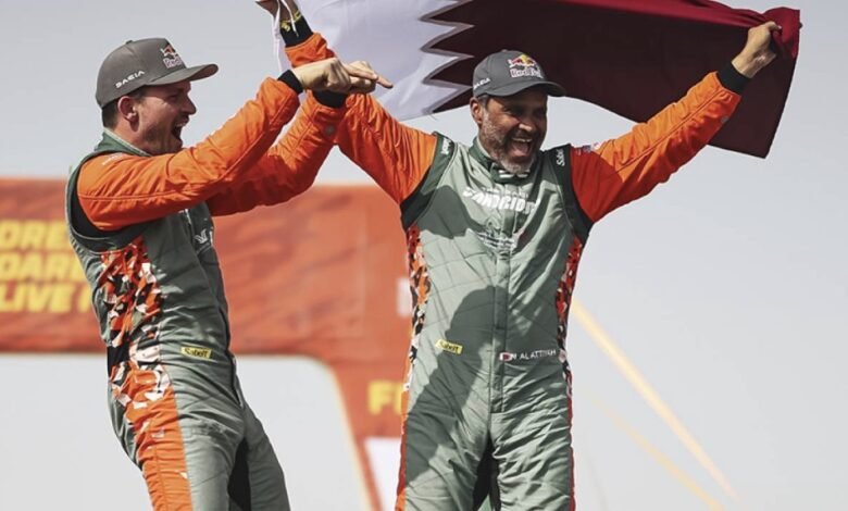 العطية-يتوّج-بلقب-رالي-داكار-السعودية-2026-للمرة-السادسة-في-تاريخه