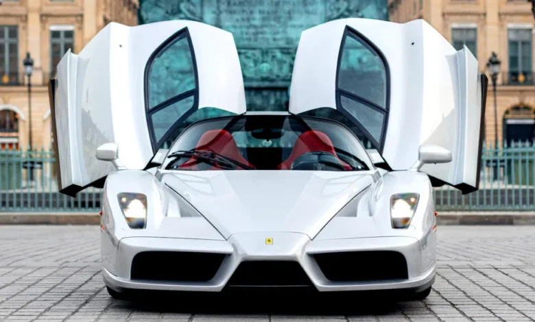 ferrari-enzo-“argento-nurburgring”…-نسخة-نادرة-تعود-في-مزاد